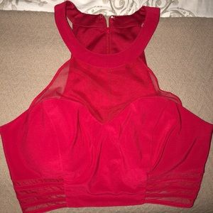 Morgan & Co Halter Crop Top